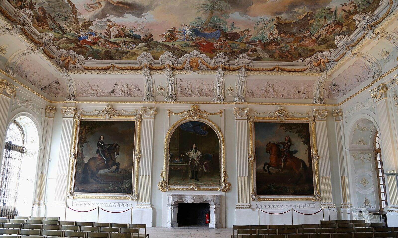Speisesaal im Neuen Schloss Schleißheim